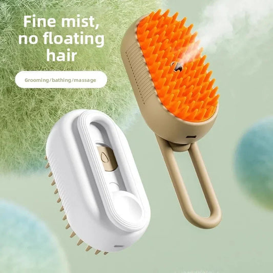 EelJoy 3-in-1 Steamy Pet Brush
